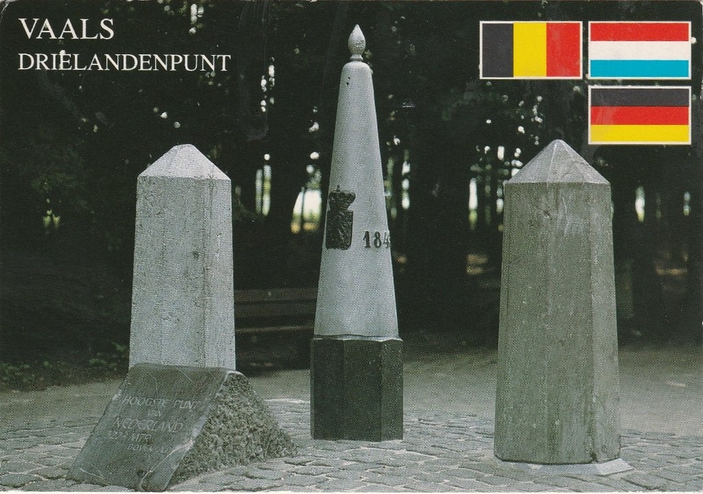 VAALS Drielandenpunt, Verzamelen, Verzenden, 1980 tot heden, Gelopen, Limburg