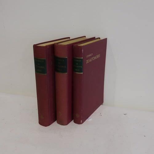 De Automobiel Steinbuch technische boeken 3 delen SET PRIJS, Ophalen of Verzenden, Gelezen, Algemeen
