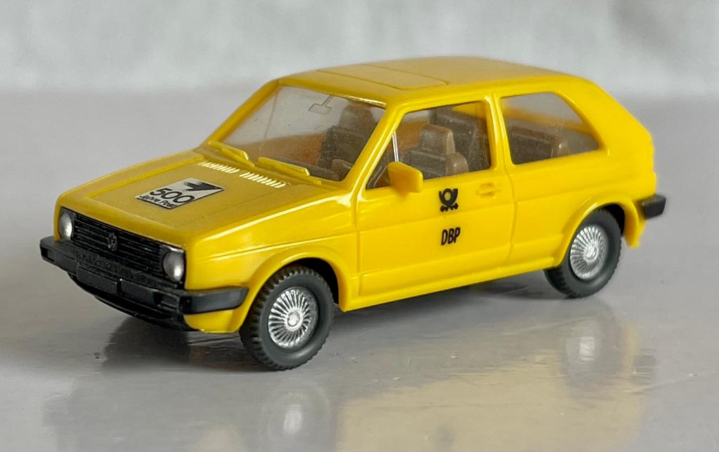 Wiking: VW Golf deutsche Post, Ophalen of Verzenden, Zo goed als nieuw, Auto, Wiking