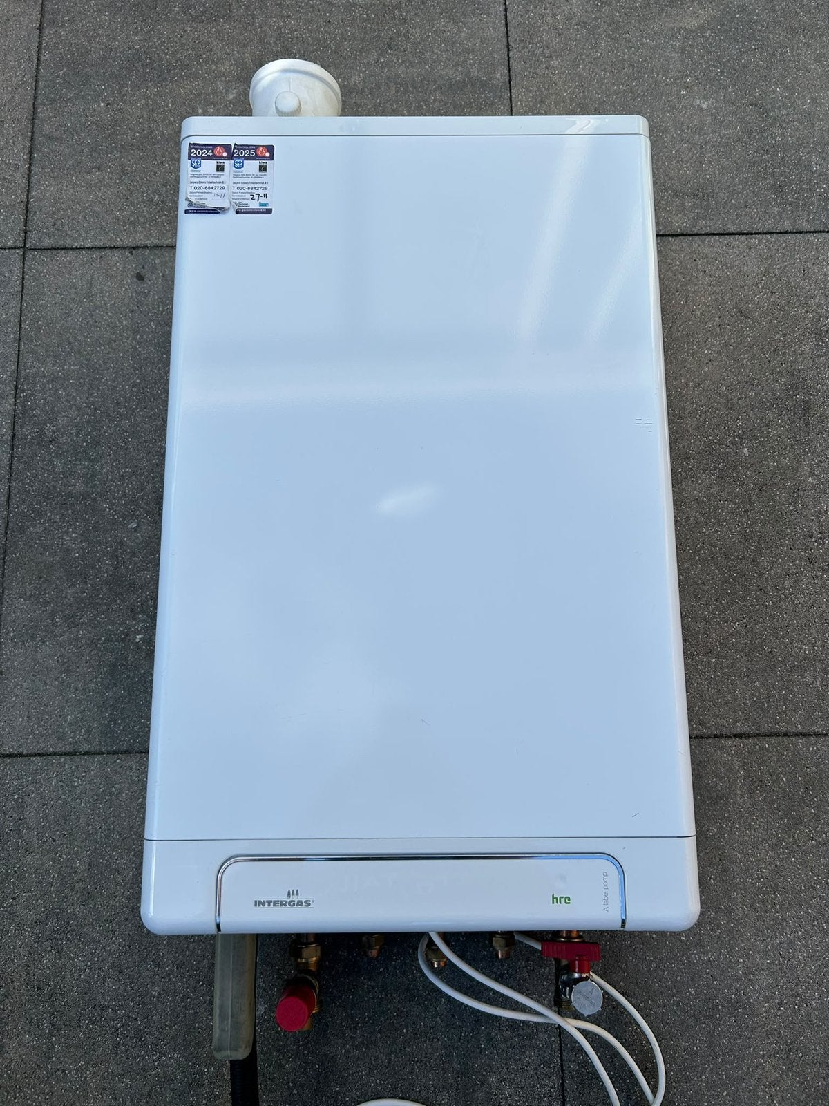 Intergas Kombi Hre 36/30a (2022), Ophalen, Aardgas, Geiser, Minder dan 20 liter