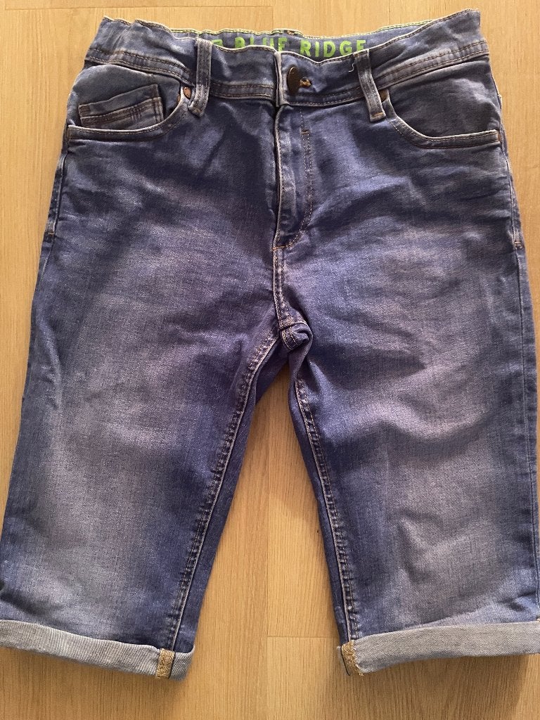 Spijkerbroek van WE Fashion maat 164 jongen kleur blauw, Broek, Verzenden, Zo goed als nieuw, Jongen