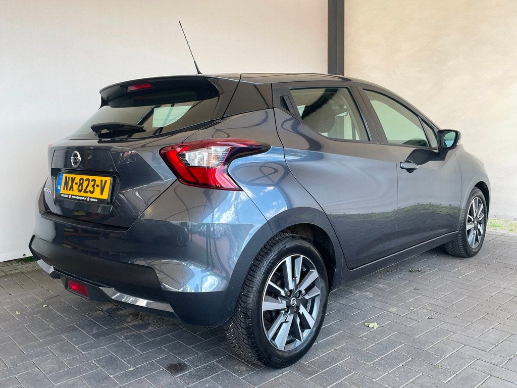 Nissan Micra 1.0L Acenta|NAP|Airco|Cruise Control, Auto's, Nissan, Stof, Gebruikt, Origineel Nederlands, Handgeschakeld
