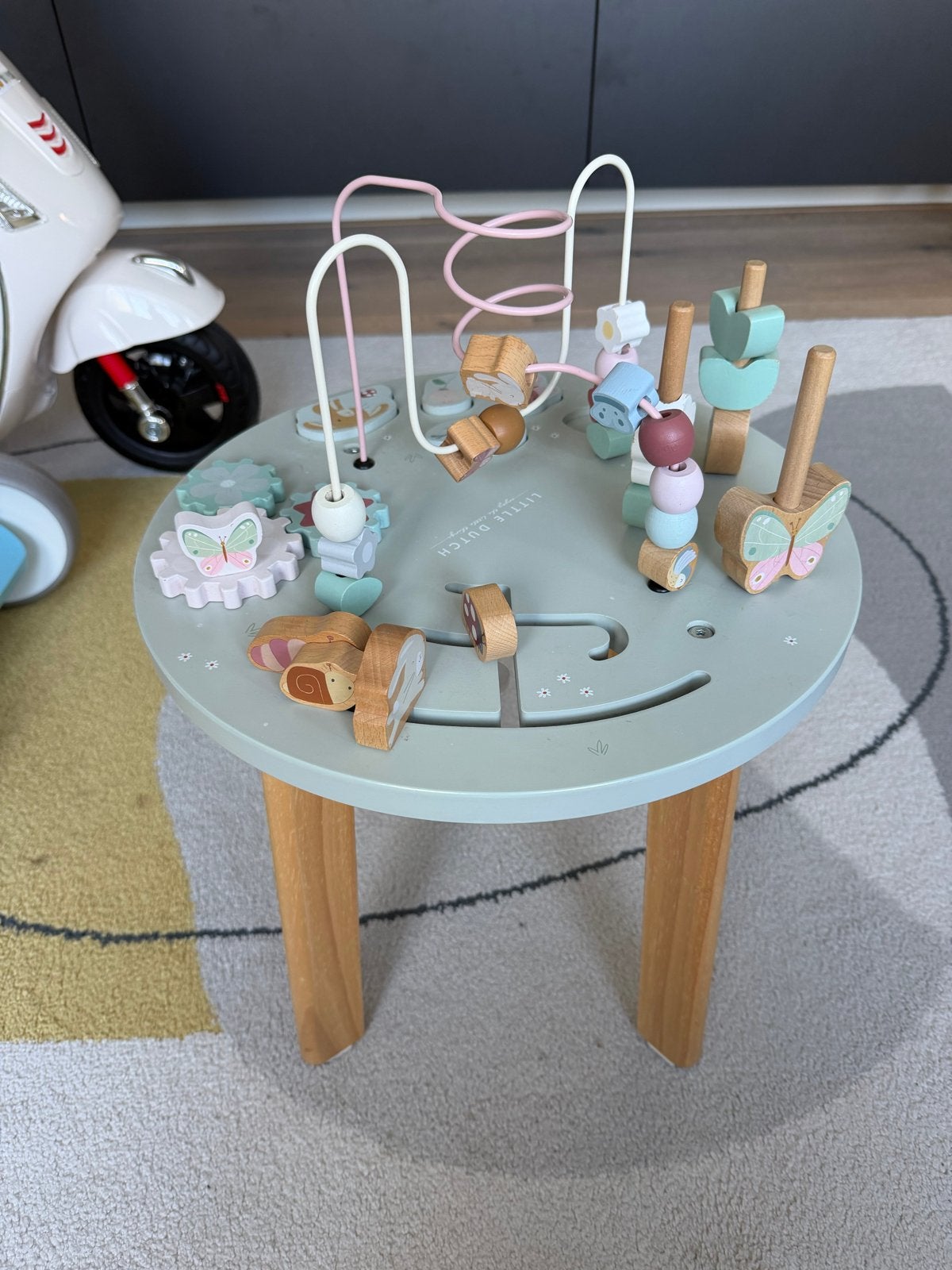 Little Dutch Houten Activiteitentafel, Kinderen en Baby's, Speelgoed | Houten speelgoed, Ophalen, Zo goed als nieuw, Overige typen