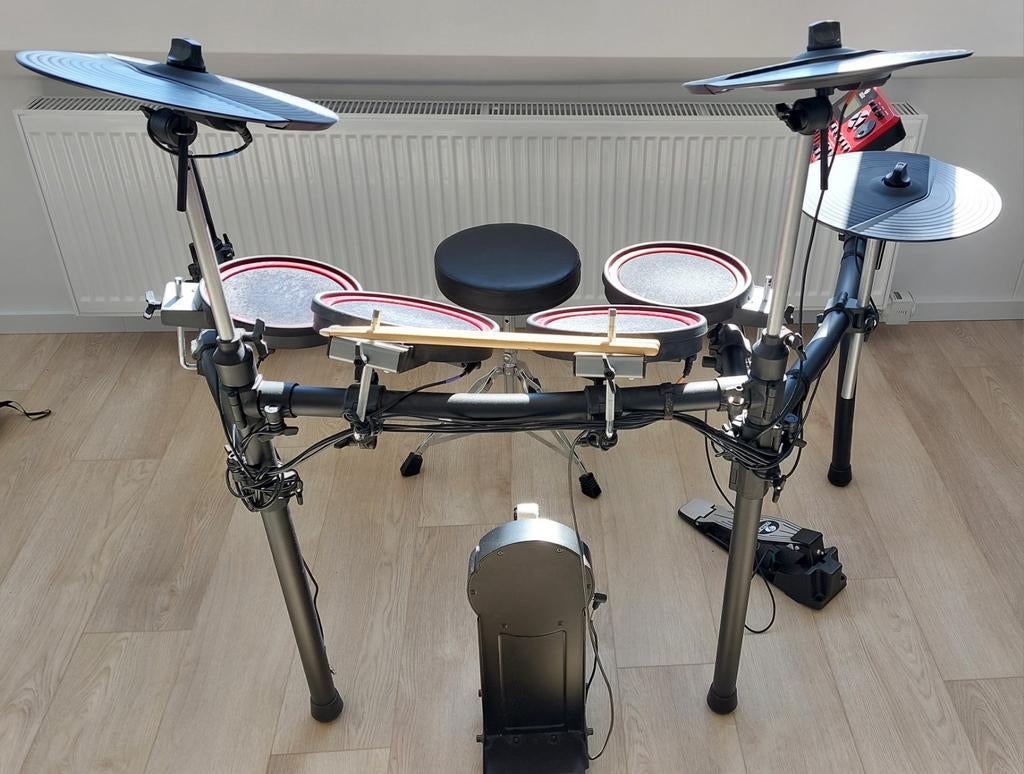 Fazley DDK-120 Inc. drumkruk en koptelefoon, Ophalen, Zo goed als nieuw, Overige merken, Elektronisch