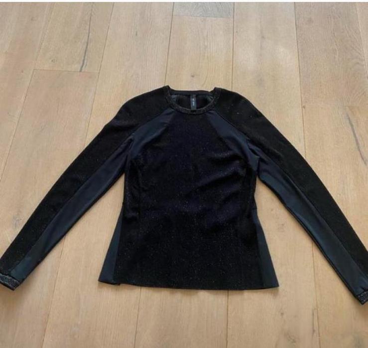 Marccain glitter top 3 M nieuwstaat, Ophalen of Verzenden, Zo goed als nieuw, Maat 38/40 (M), Zwart