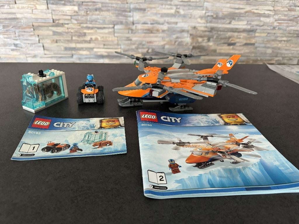 lego city 60193 arctische luchttransport, Lego, Ophalen of Verzenden, Zo goed als nieuw, Complete set
