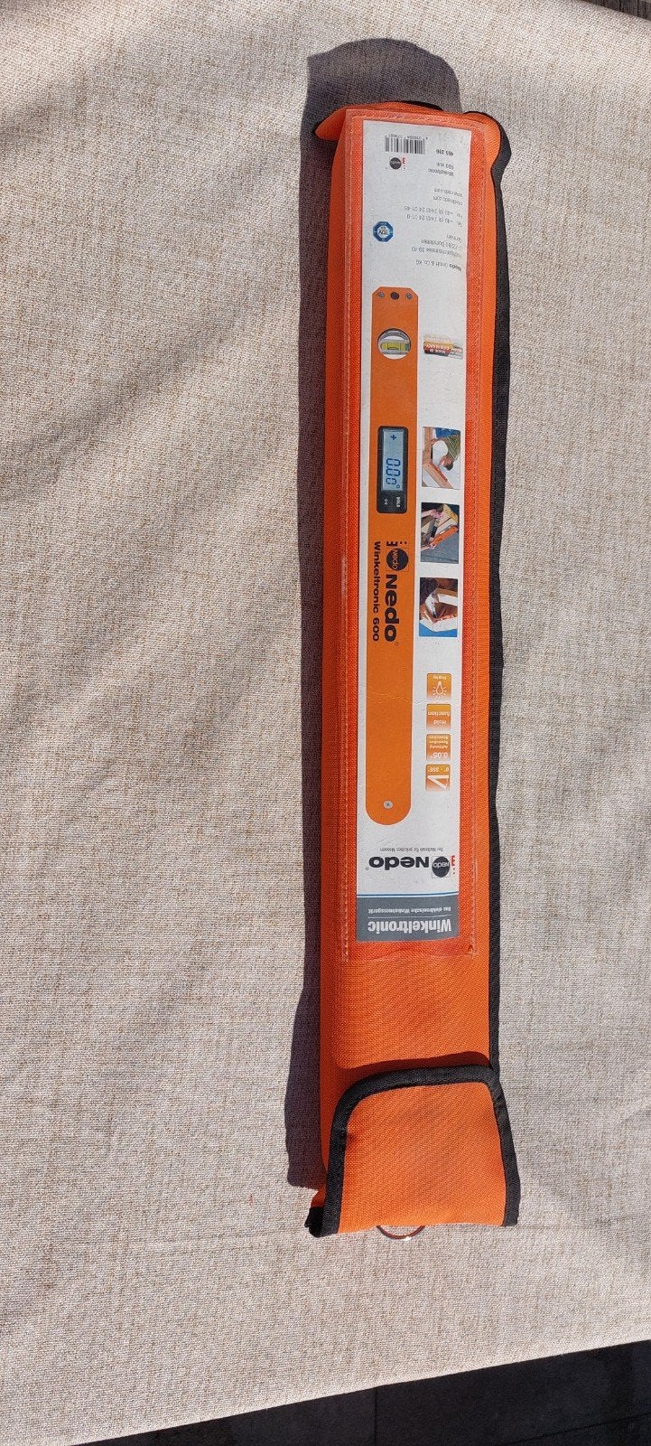 Nedo Winkeltronic 600 digitale hoekmeter., Ophalen of Verzenden, Nieuw, Overige meters