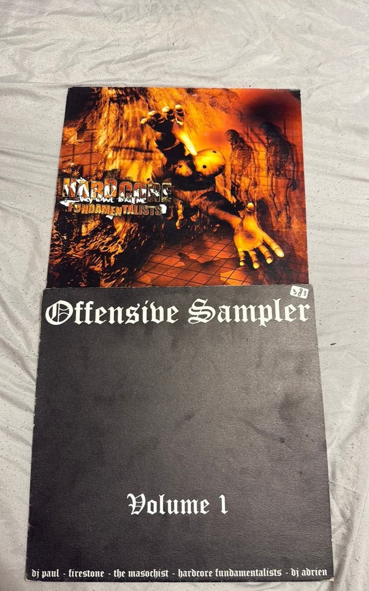 HARDCORE 12 inch Offensive Records, Ophalen of Verzenden, Zo goed als nieuw, 12 inch, Overige genres