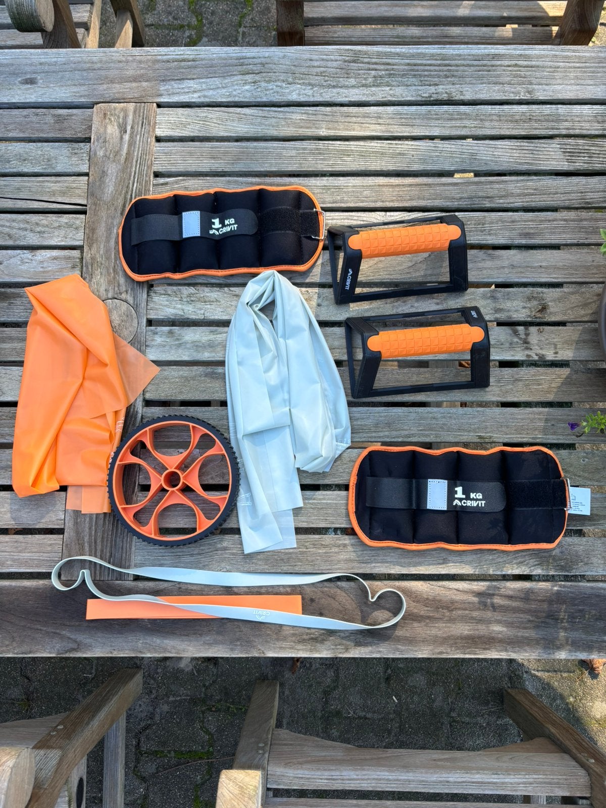 Nieuwe fitness set Crivit, Sport en Fitness, Ophalen of Verzenden, Nieuw