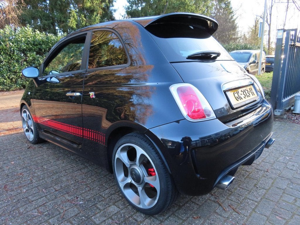 Fiat 500 1.4-16V Abarth, Voorwielaandrijving, Euro 5, Zwart, 4 cilinders