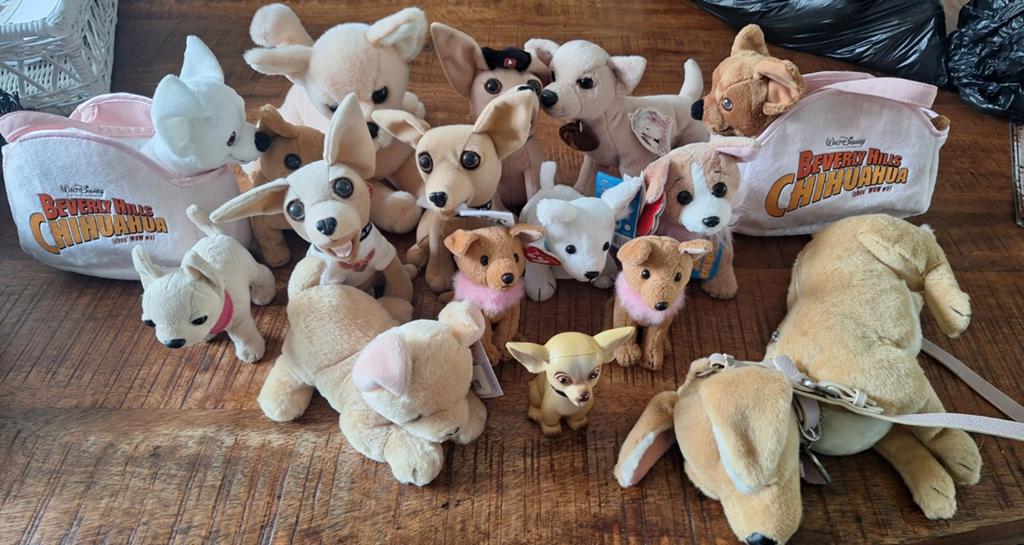 Chihuahua knuffels/spulletjes, Ophalen of Verzenden, Zo goed als nieuw, Hond