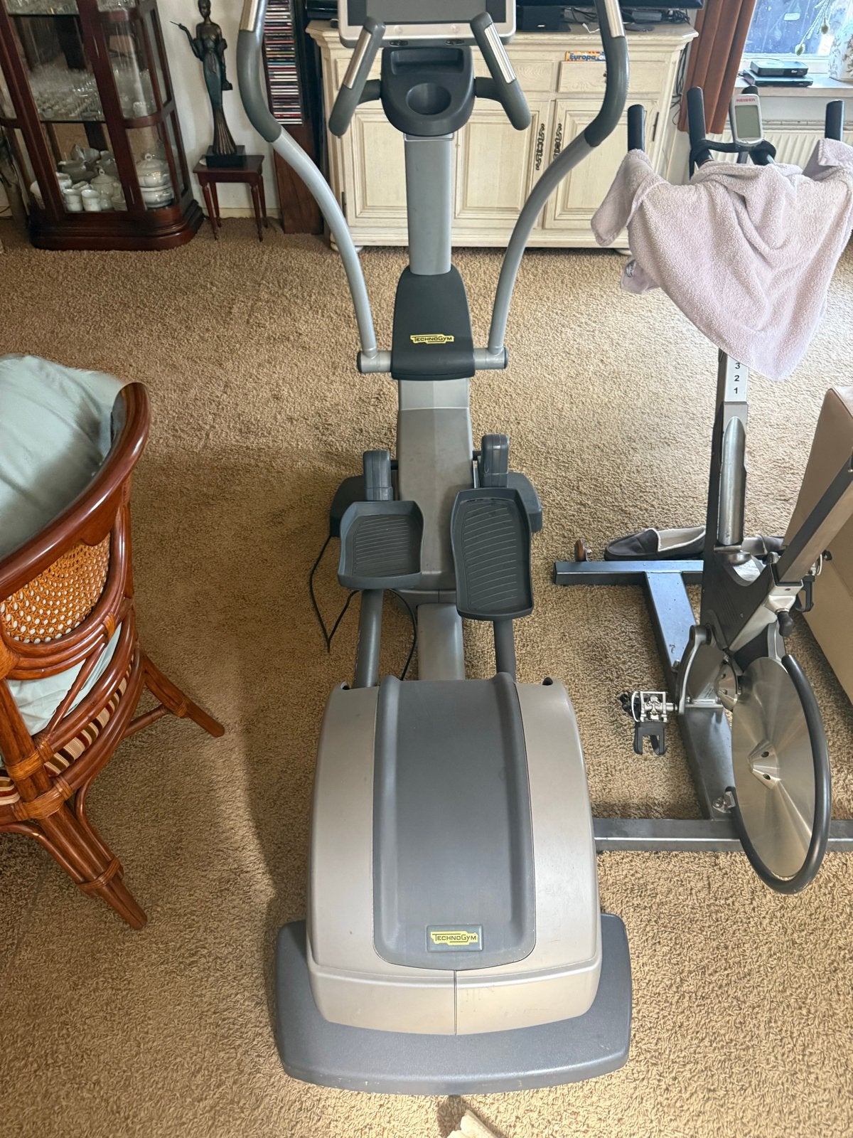 Technogym Synchro EXC 700iP Crosstrainer, Ophalen, Gebruikt, Armen, Crosstrainer