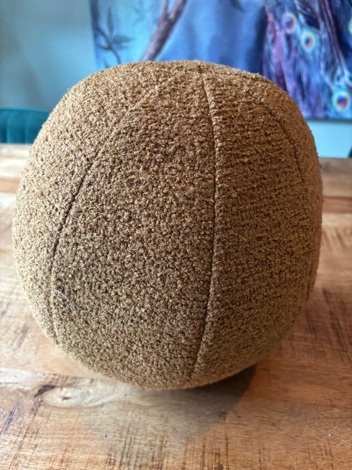 Nieuw COCOmaison TIMELESS kussen – Scott Ø 25 cm, Overige merken, Wasbaar, Geel, Rond