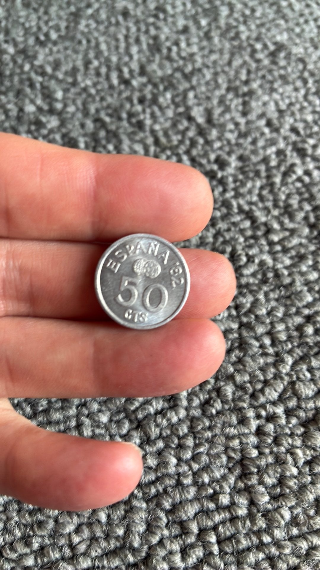 Spanje 50 centimos 1982, Ophalen of Verzenden, Overige landen
