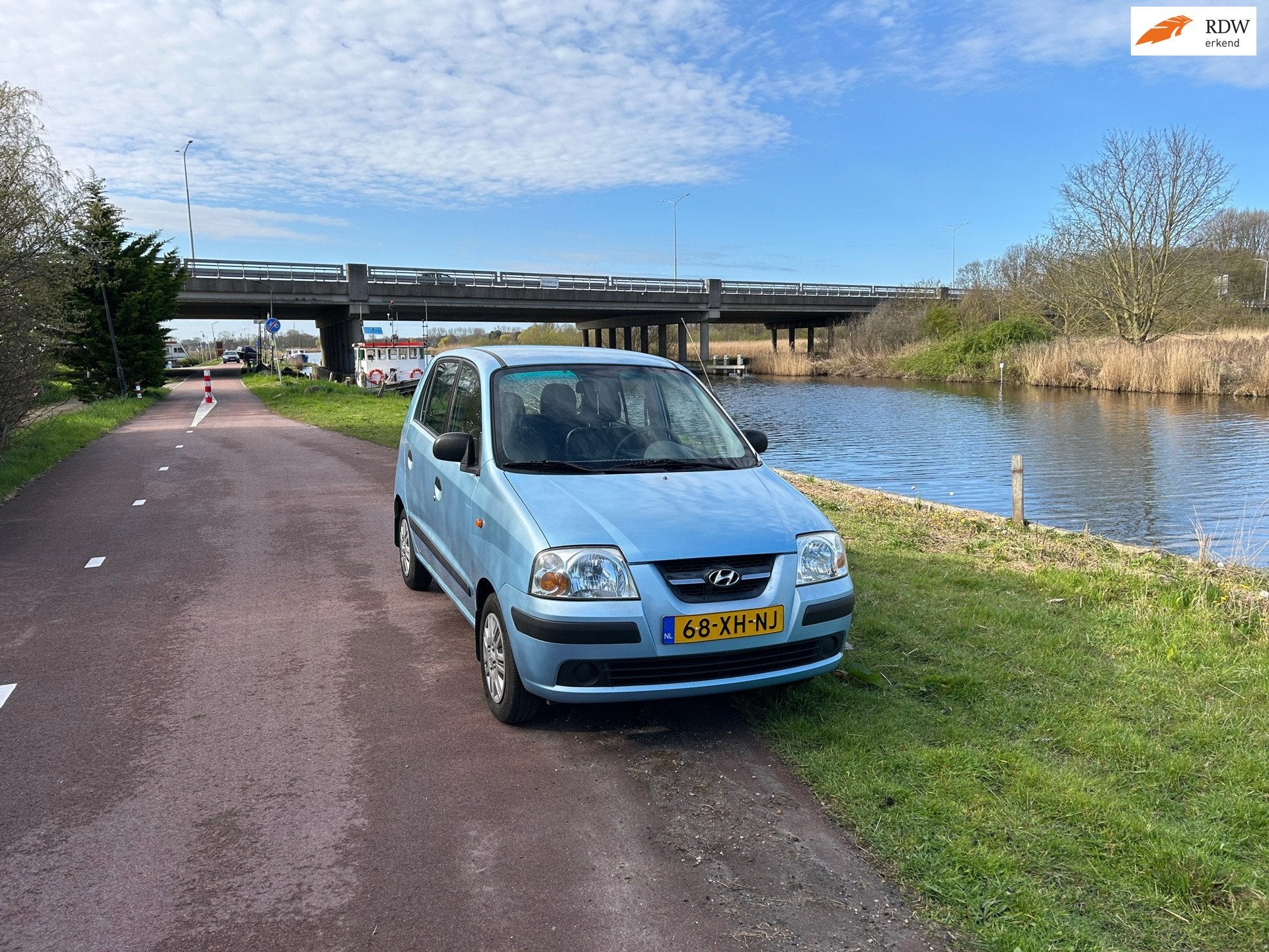 Hyundai Atos 1.1i Active Young, Voorwielaandrijving, 31 €/maand, 4 cilinders, Origineel Nederlands