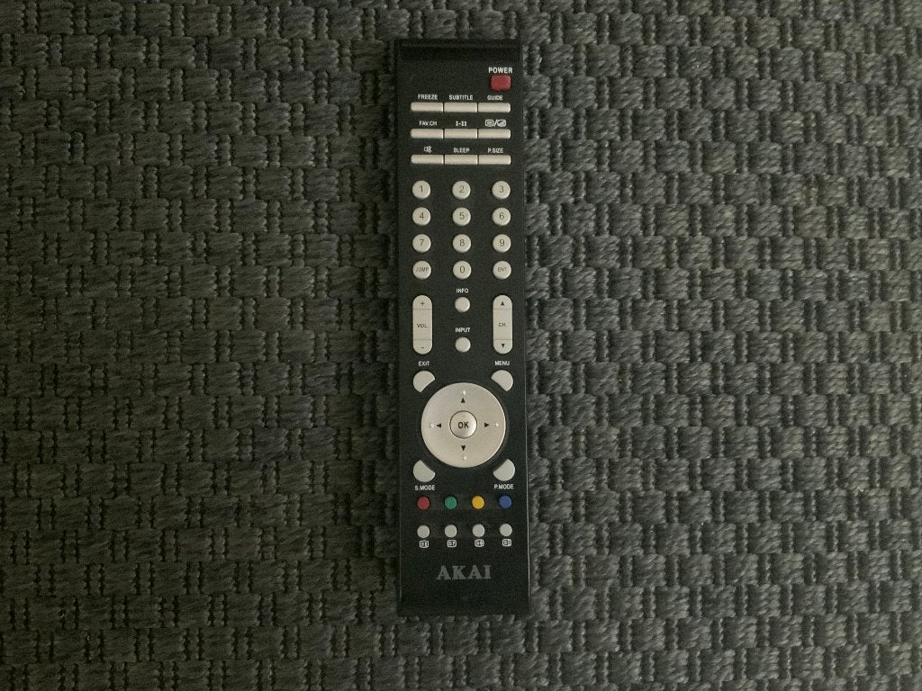Afstandsbediening Akai al2225ci al1925 Remote Control, Ophalen of Verzenden, Zo goed als nieuw, Origineel, Tv