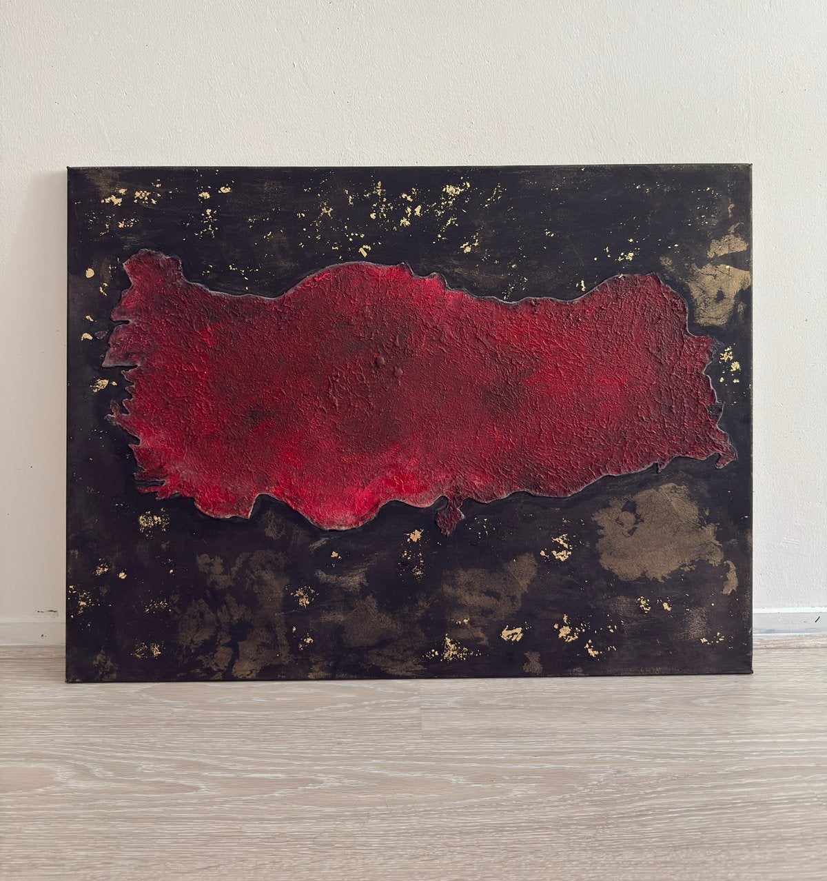 Handgemaakt Turkije schilderij - 60x80 cm, Ophalen, Nieuw, Schilderij