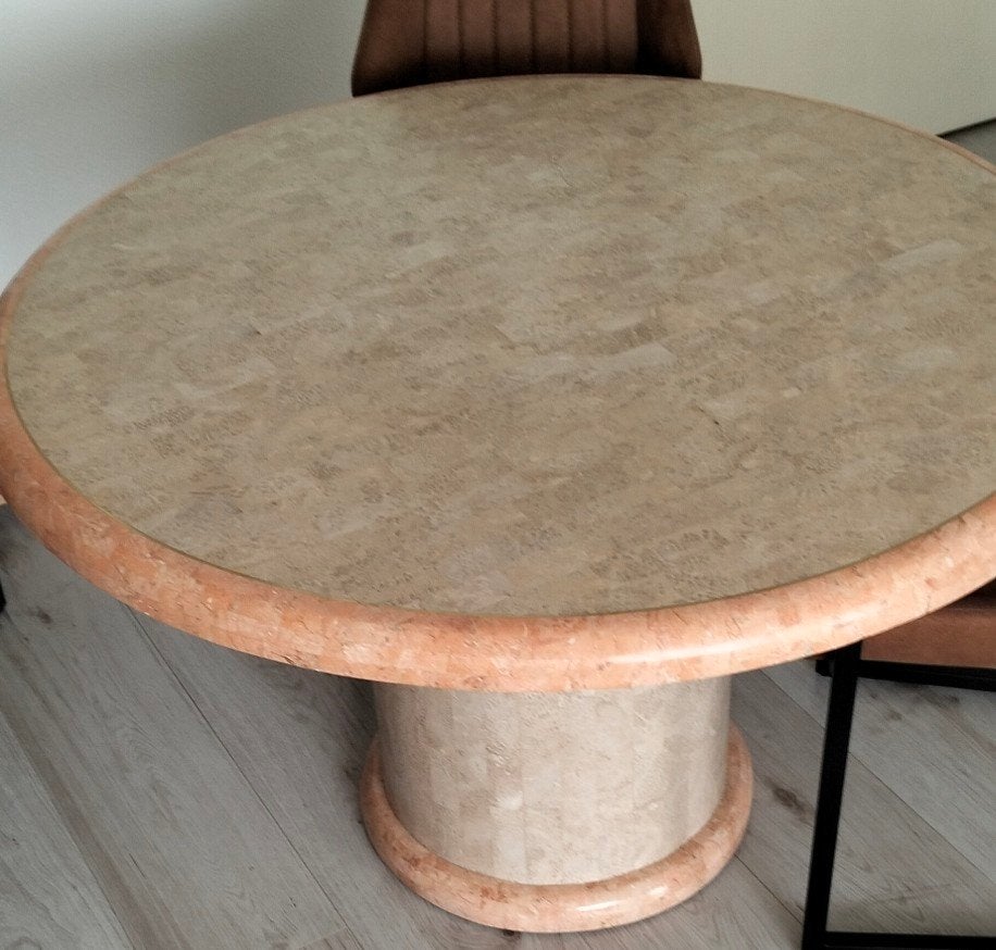 Eetkamertafel, Huis en Inrichting, Tafels | Salontafels, Ophalen, 50 – 75, Gebruikt, 100 tot 150 cm