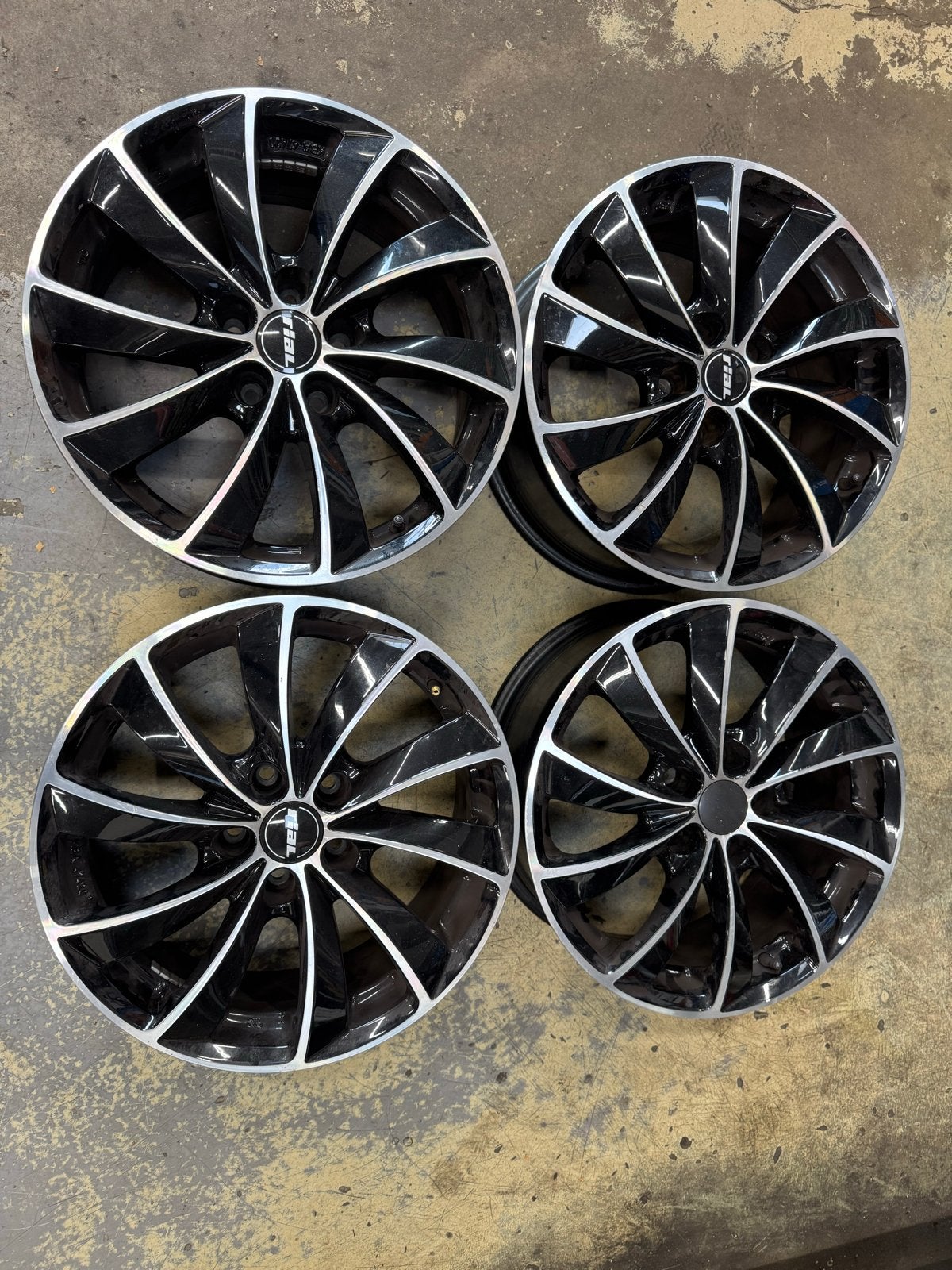 4 Rial velgen 17” 5X110-Opel-Saab, Auto-onderdelen, Ophalen, Gebruikt, Velg(en), 17 inch