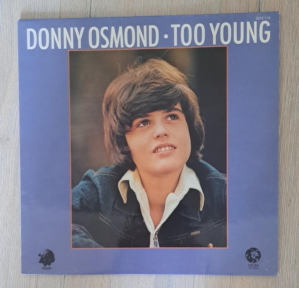 Donny Osmond - Too Young LP (1972) - Pop Vinyl, Gebruikt, Originele persing, Ophalen of Verzenden, 1970 - 1979