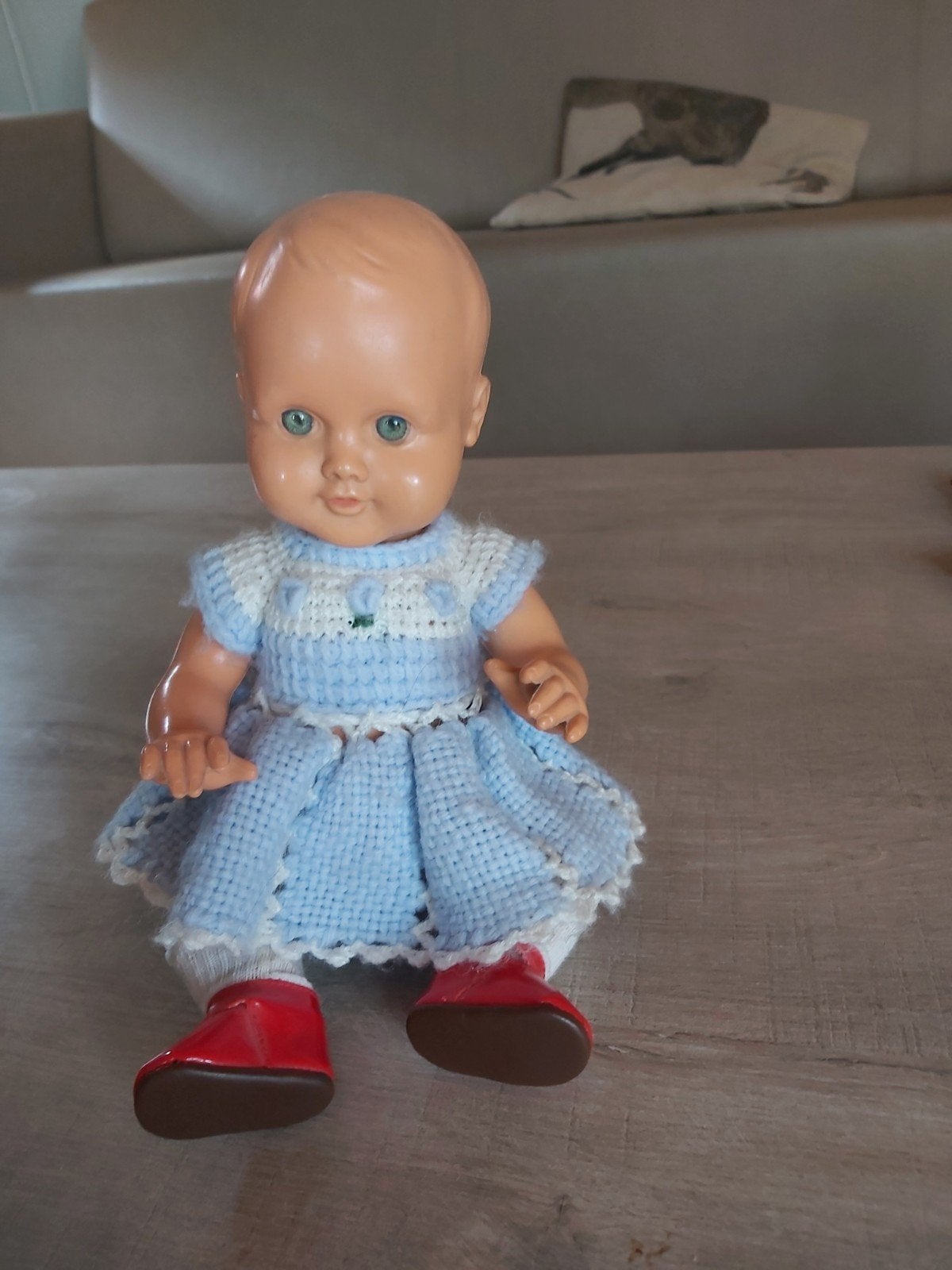 Vintage poppetje, Verzamelen, Poppen, Ophalen of Verzenden, Zo goed als nieuw, Pop