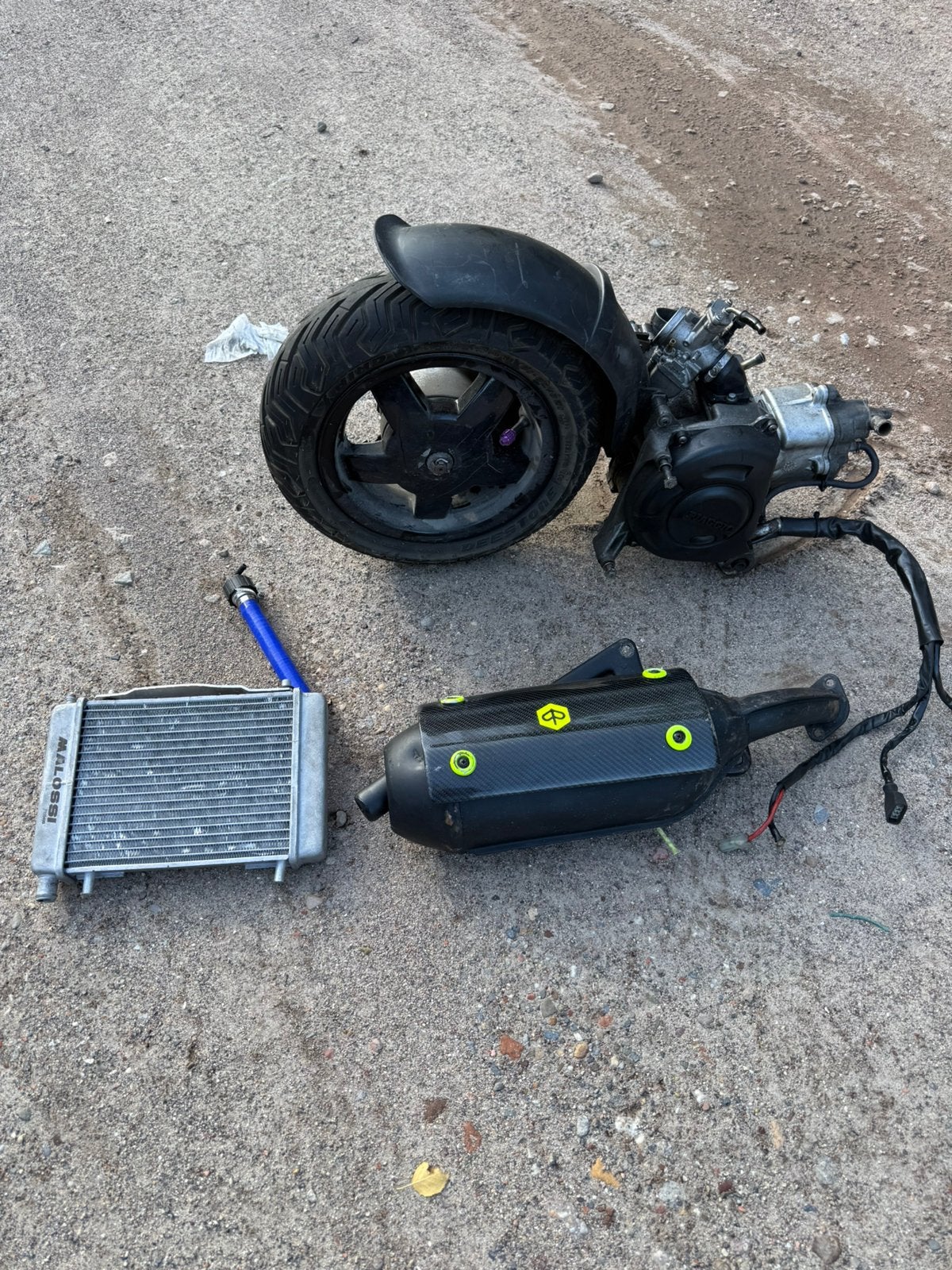 Hexagon 172cc blok, Ophalen, Zo goed als nieuw, Blok, Piaggio