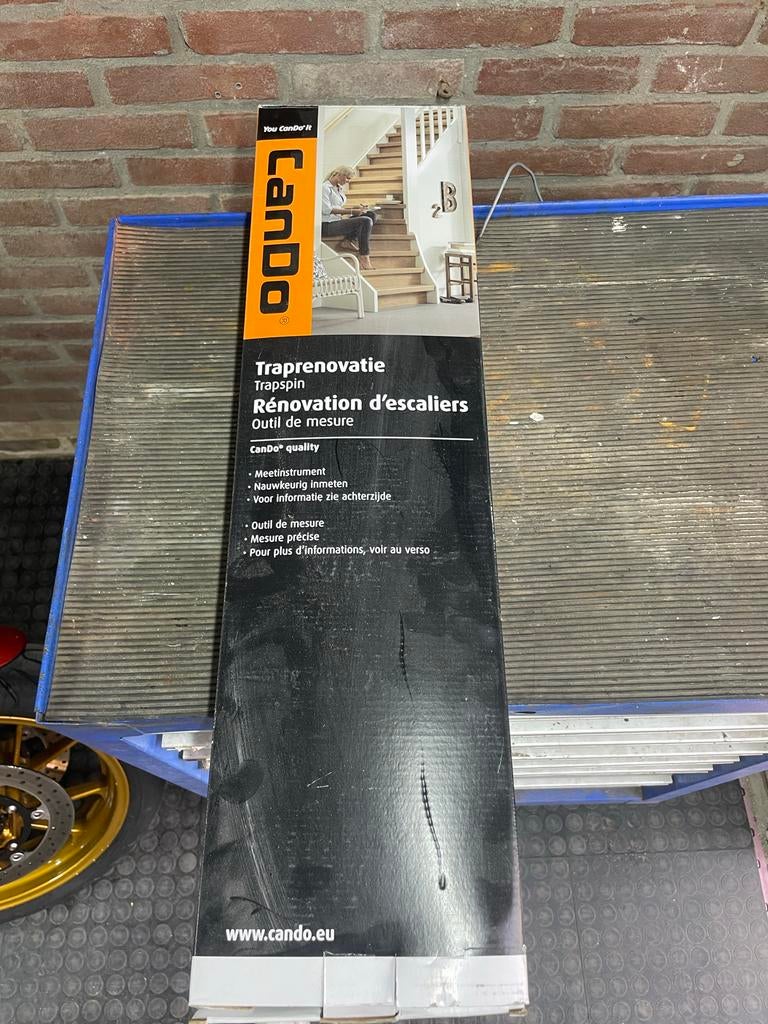 CanDo Trapspin - Meetinstrument voor traprenovatie, Ophalen of Verzenden, Nieuw, Overige meters