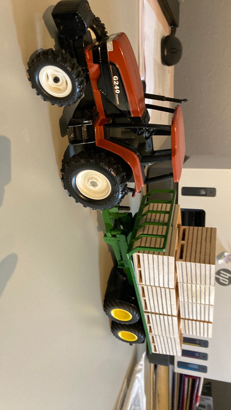 ERTL Tactor fiatagri, Ophalen of Verzenden, Zo goed als nieuw, Tractor of Landbouw, SIKU