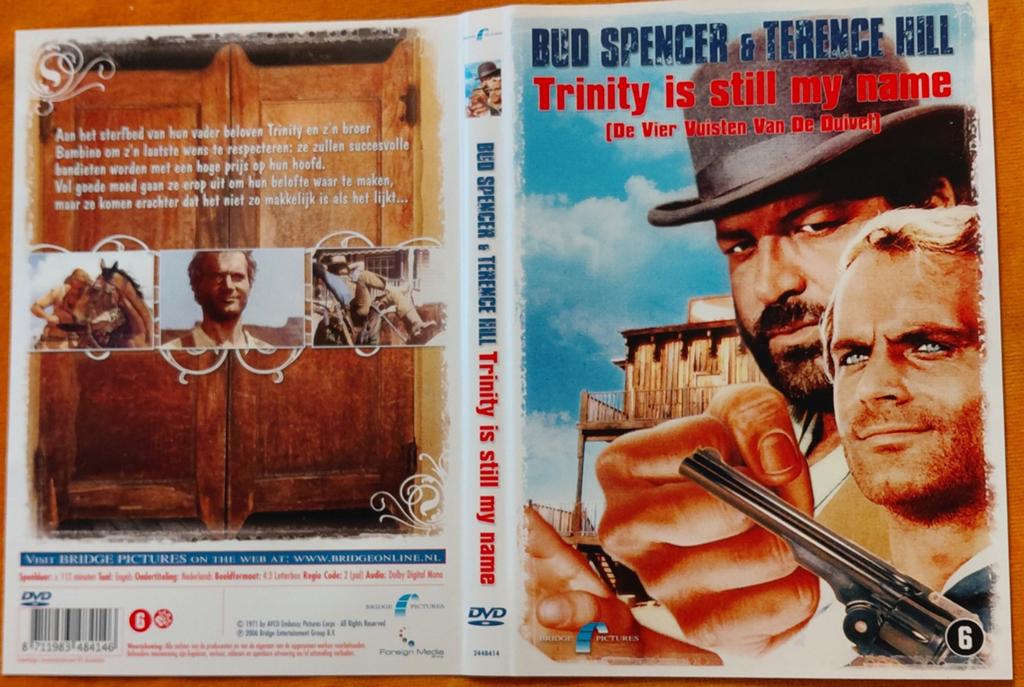 Trinity Is Still My Name(De Vier Vuisten Van De Duivel) DVD, Vanaf 6 jaar, Ophalen of Verzenden, Gebruikt, Actiekomedie