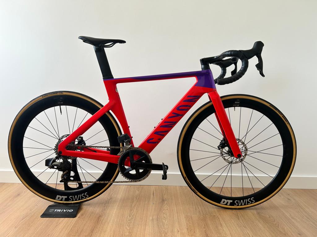 Canyon Aeroad CF SLX AXS Etap Disc - 12 speed - maat S, Ophalen of Verzenden, Zo goed als nieuw