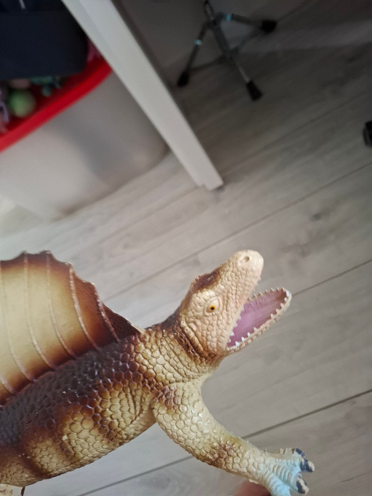 Vintage Dor Mei Dimetrodon Dinosaurus (1986) – Grote Dino, Ophalen, Gebruikt