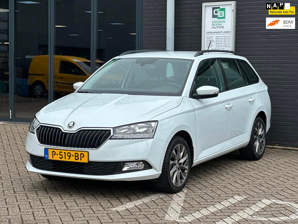 Skoda Fabia Combi 1.0 TSI Business Edition/1STE EIG/NAVI/APP, Stof, Gebruikt, Euro 6, 95 pk