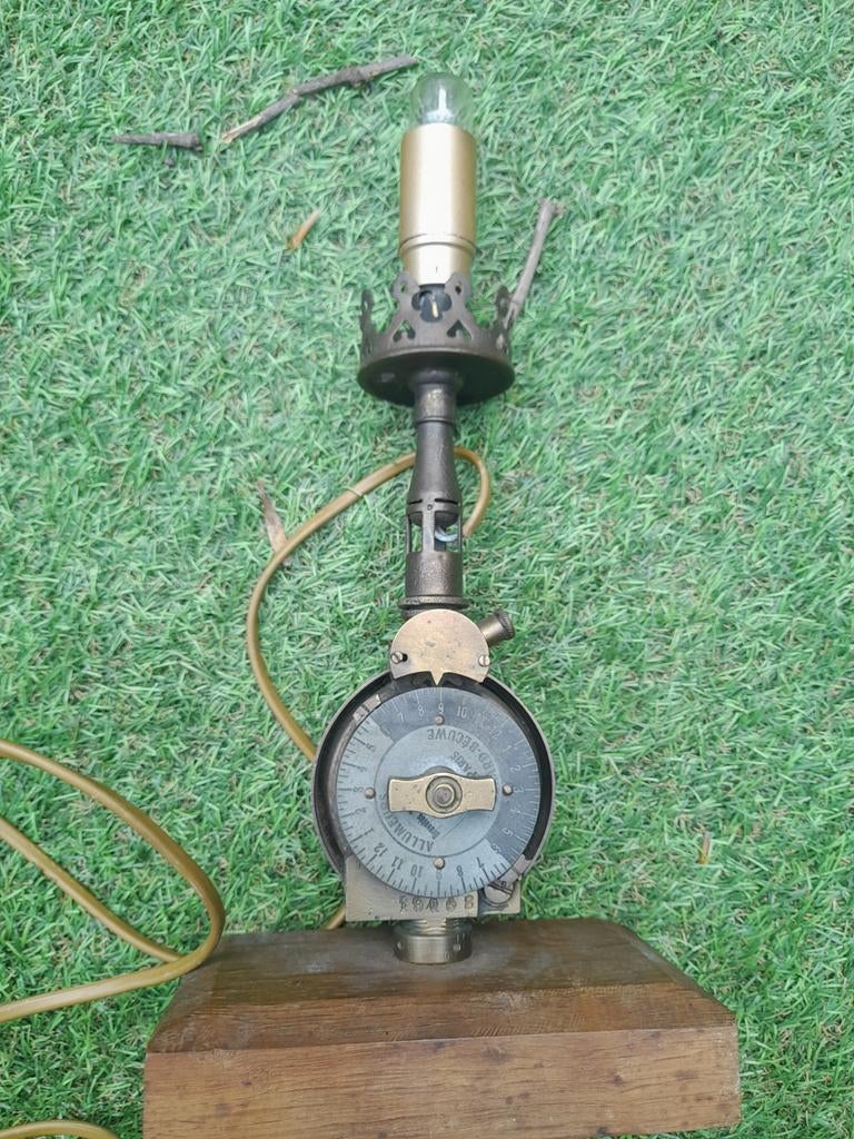 Antieke Allumeurs S.G. gas klok, Antiek en Kunst, Curiosa en Brocante, Ophalen of Verzenden