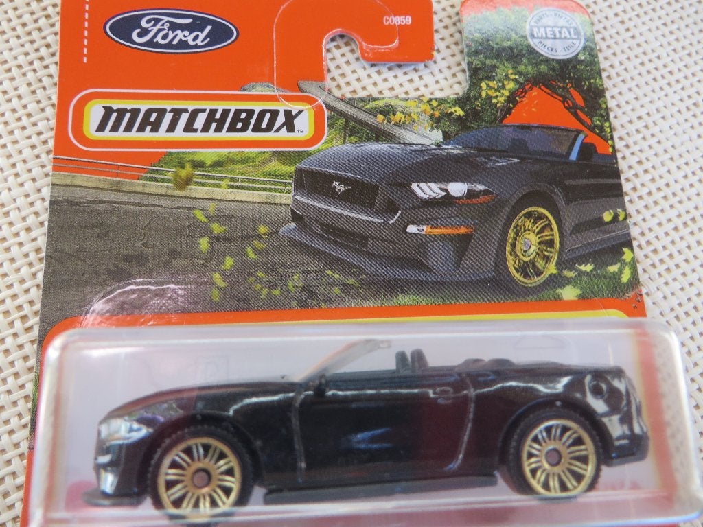 Matchbox Ford Mustang Convertible 2018, Ophalen of Verzenden, Nieuw, Auto