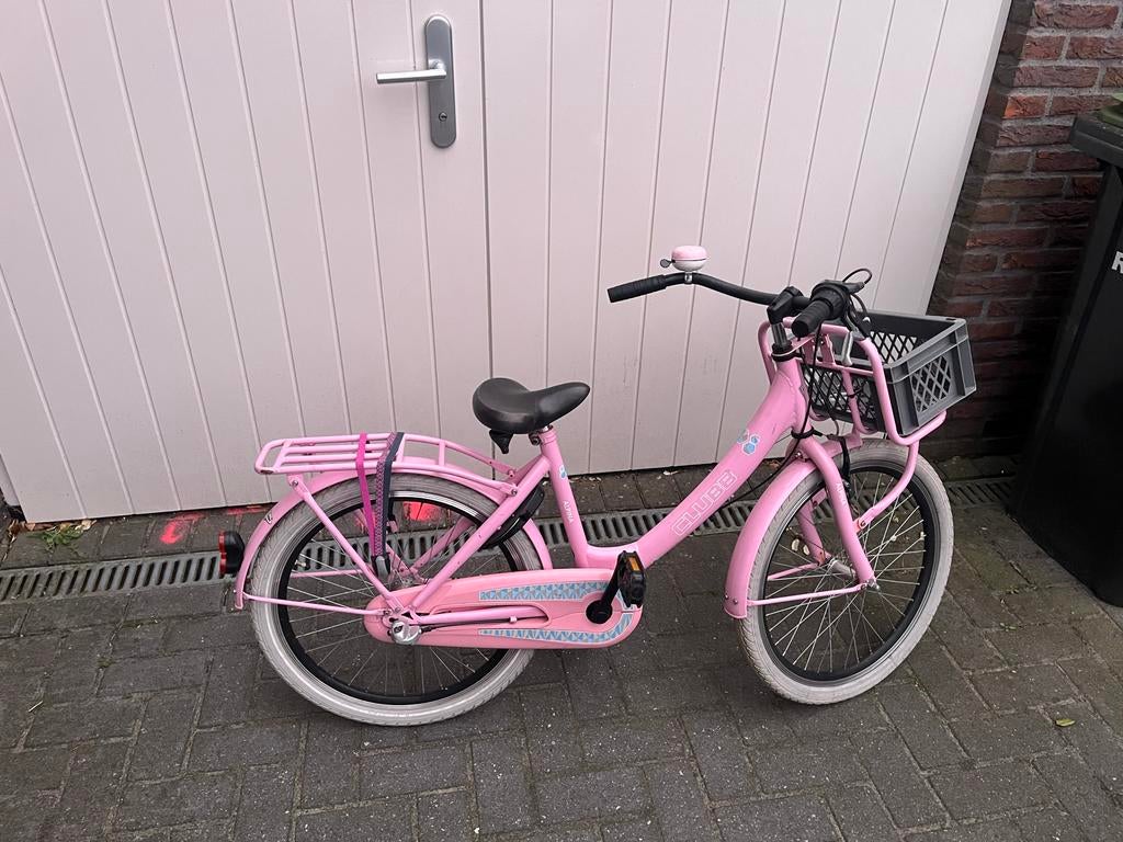 Alpina Clubb 22 inch meisjesfiets met 3 versnellingen, Fietsen en Brommers, Terugtraprem, 22 inch, Gebruikt, Ophalen of Verzenden