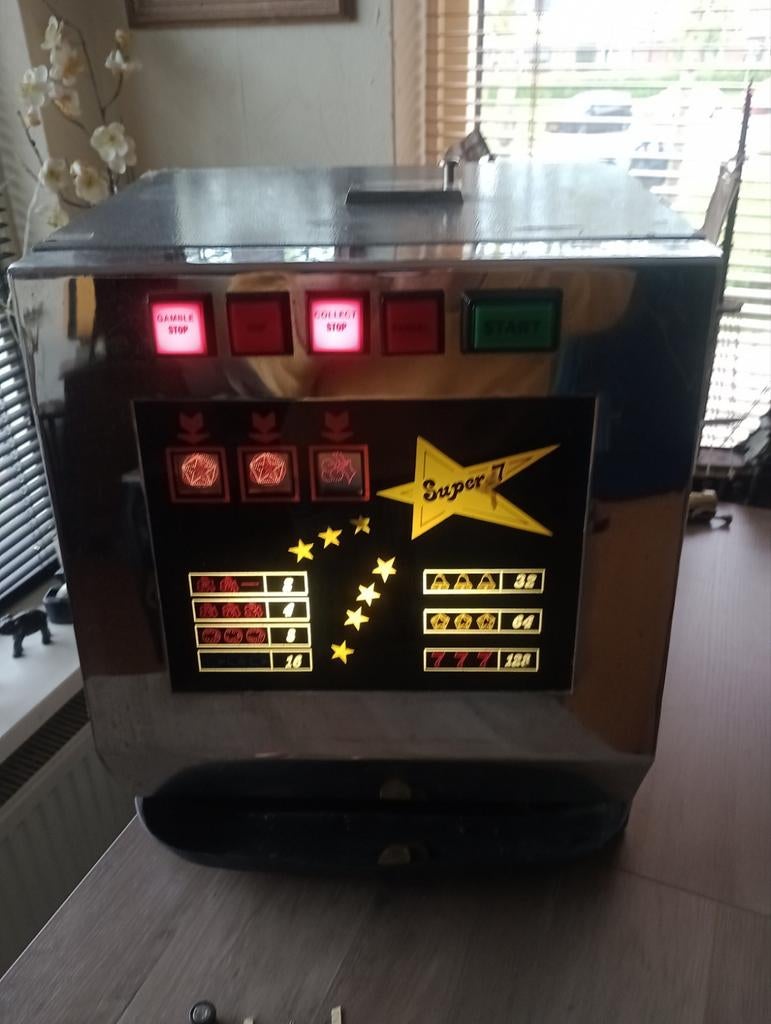 Super 7 Gokkast, Verzamelen, Automaten | Gokkasten en Fruitautomaten, Euro, Ophalen, Gebruikt