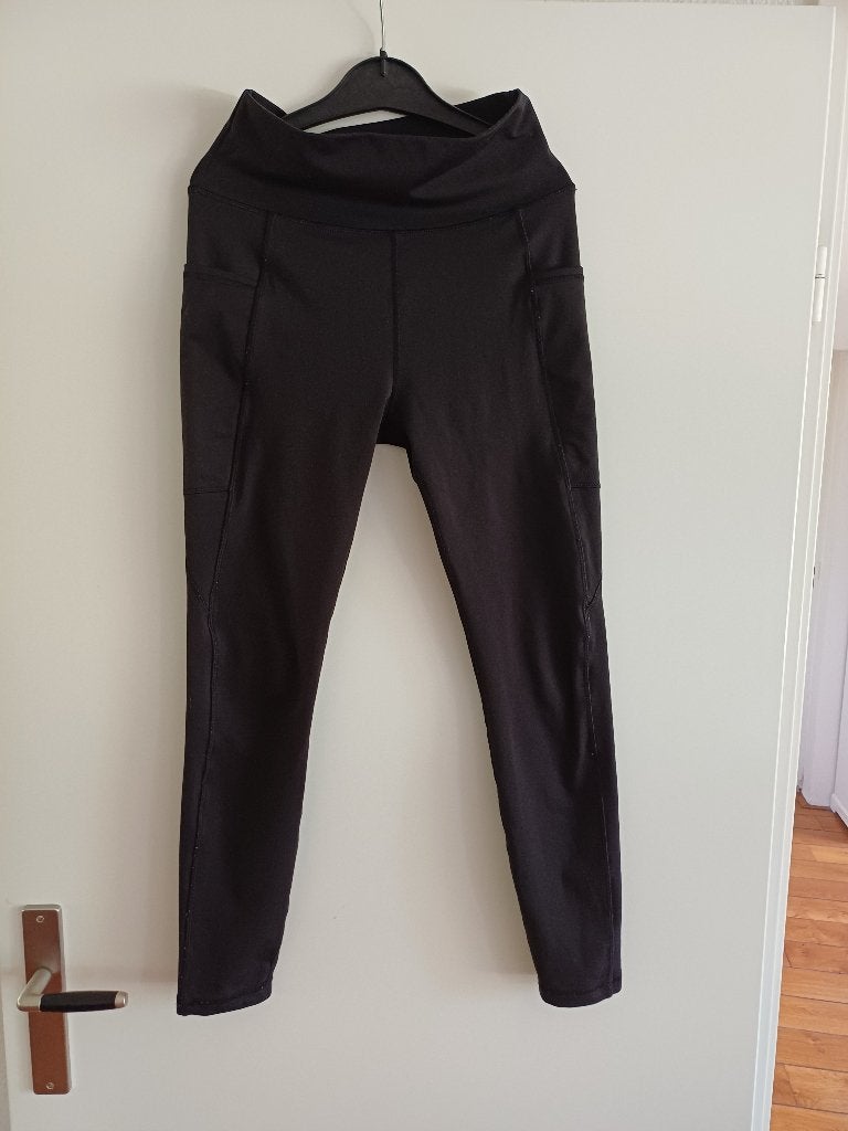 (Yoga) legging zwart maat S, Legging, Maat 36/38 (S), Zwart, Gottex
