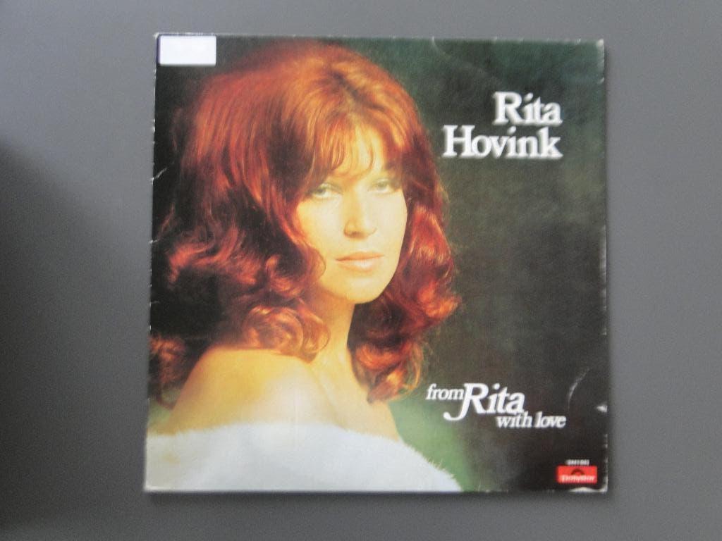 Lp van Rita Hovink : From Rita with love voor 1€, Ophalen of Verzenden, Zo goed als nieuw, 12 inch, Levenslied of Smartlap