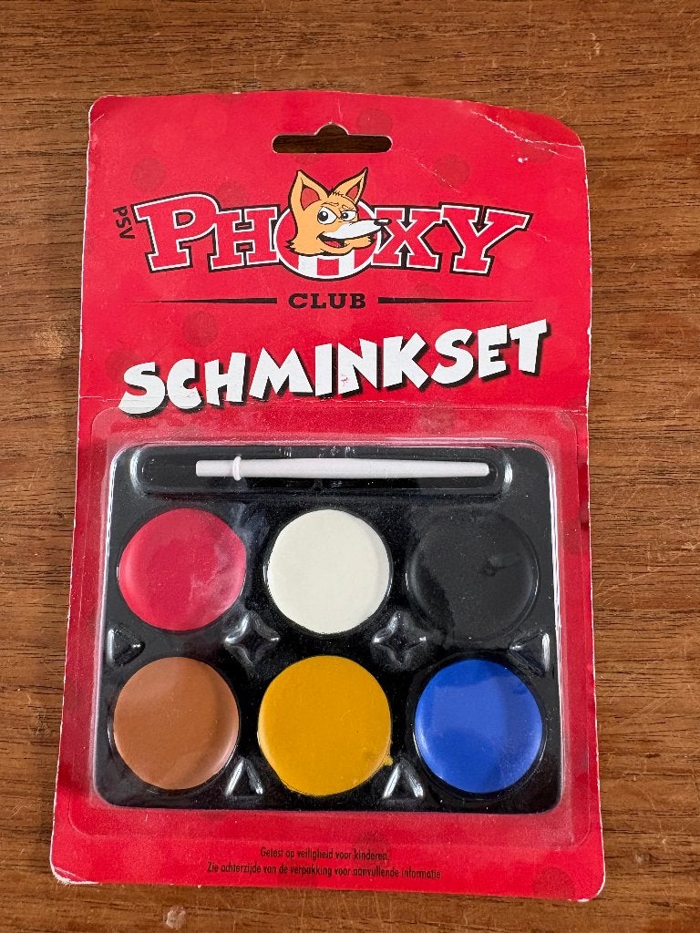 PSV Phoxy schminkset nieuw 2, Ophalen of Verzenden, Nieuw, PSV, Overige typen