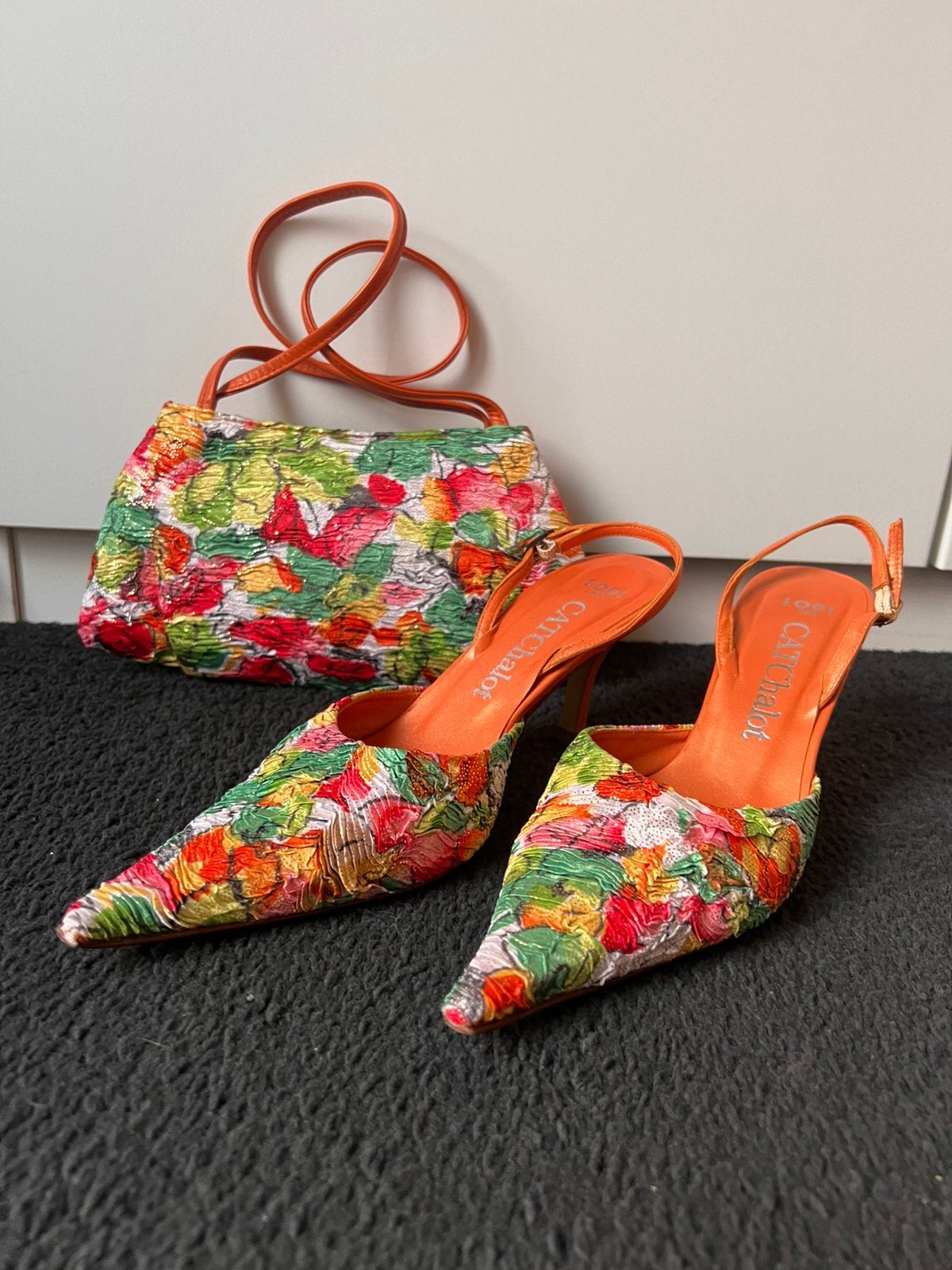 Lodi slingbacks + tasje, Kleding | Dames, Ophalen of Verzenden, Zo goed als nieuw, Schoenen met hoge hakken