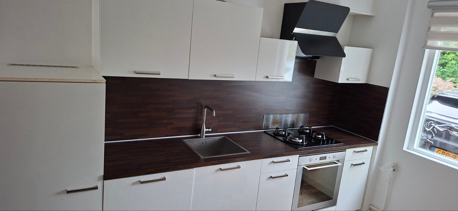 Gratis complete keuken met inbouwapparatuur, 4 liter of meer, Ophalen, Gebruikt