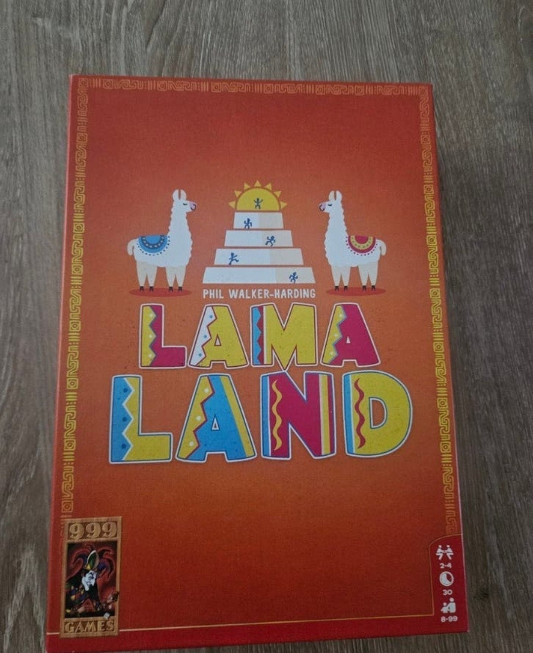 Lamaland bordspel van 999 Games, Hobby en Vrije tijd, Gezelschapsspellen | Bordspellen, Een of twee spelers, Ophalen of Verzenden