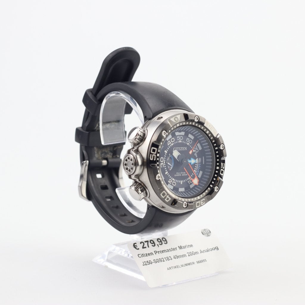 Citizen Promaster Marine J250-S092183 49mm 200m Analoog, Citizen, Zo goed als nieuw, Support@citizen.com, Citizen Watch Co., Ltd. 1-12-32 Takeda, Fushimi-ku, 
Kyoto 612-8501
Japan