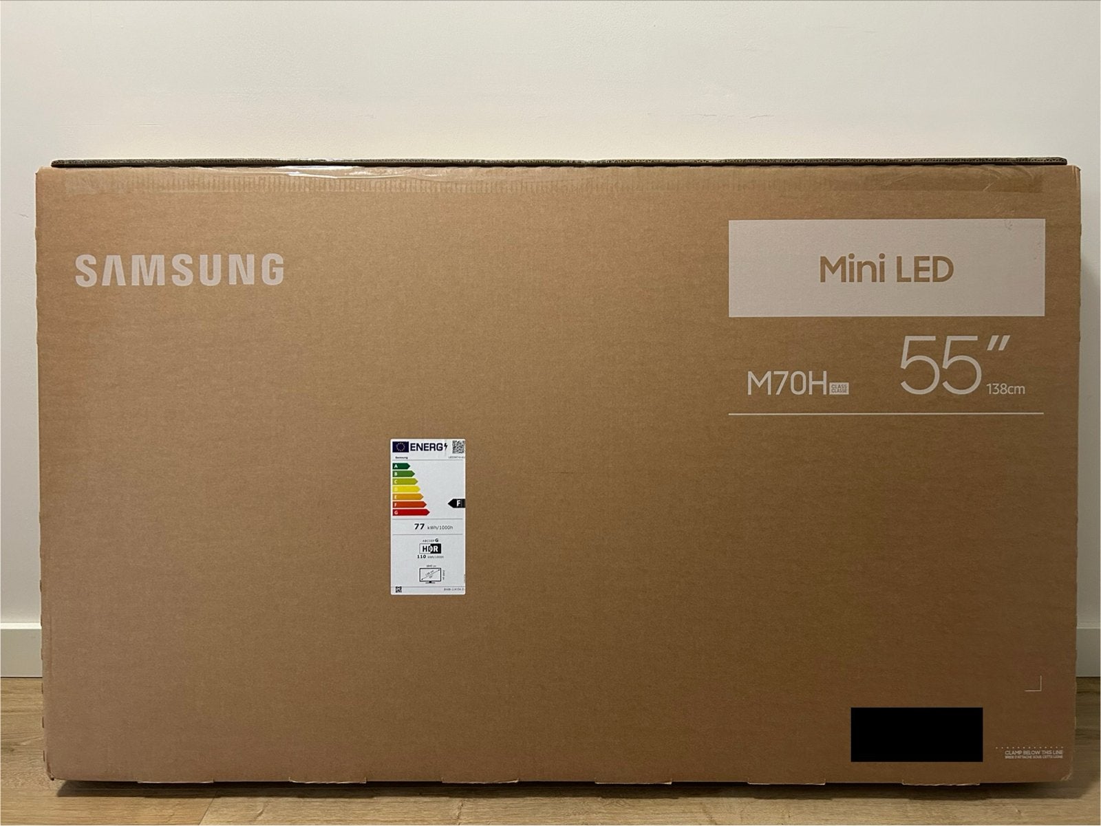 Samsung Mini LED 55" M70H 4K Smart TV - Nieuw in doos, Ophalen, LED, 50 Hz, Nieuw