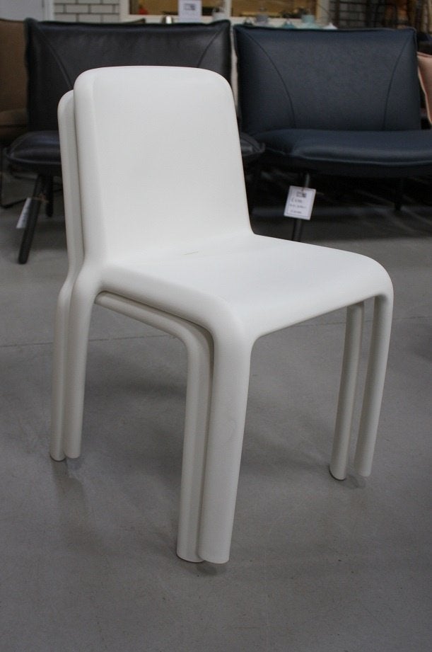 Leuke stoel tuinstoel voor kinderen Pedrali Snow design 10x, Ophalen, Kunststof, Wit, Nieuw