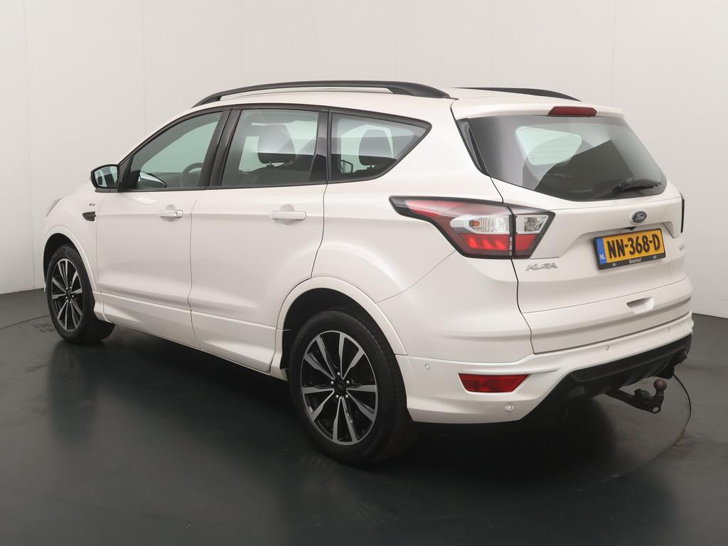 Ford Kuga 1.5 EcoBoost ST Line | Pano | Elek. Trekhaak | Sto, Auto's, 4 cilinders, Leder en Stof, Wit, Origineel Nederlands