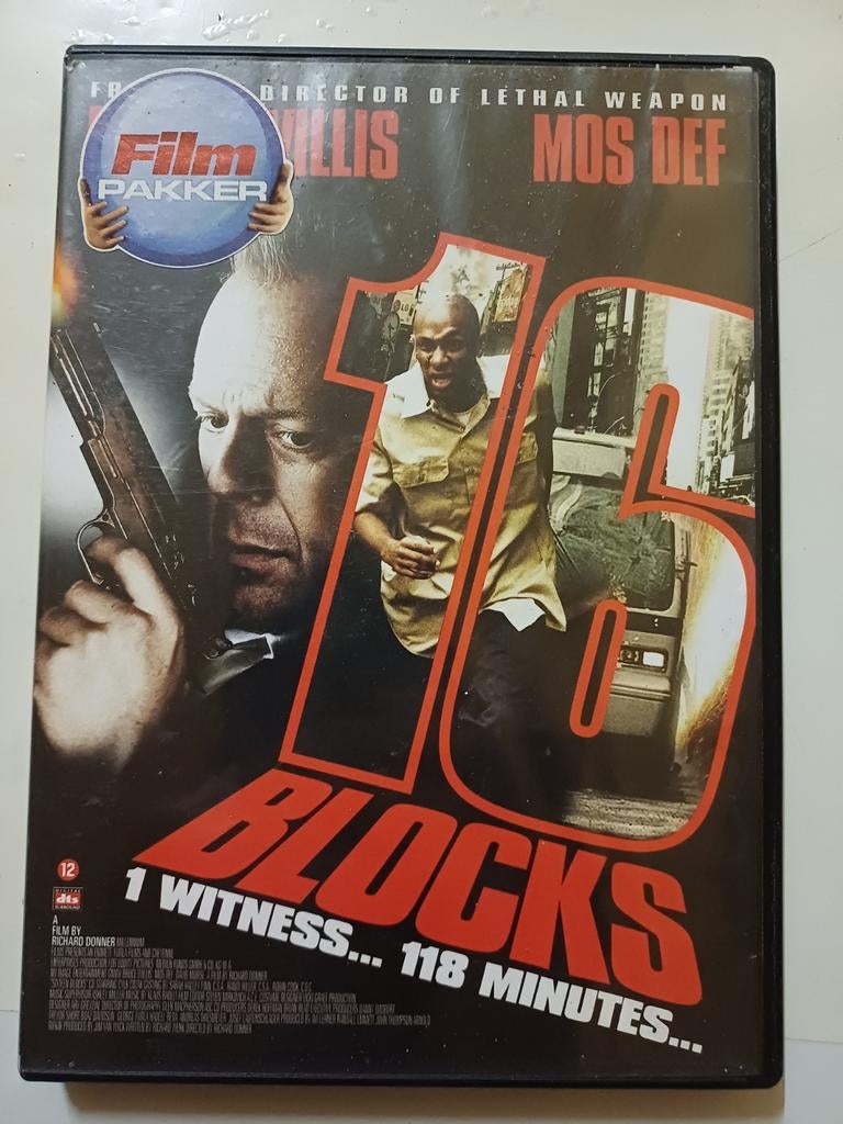 16 Blocks, Vanaf 12 jaar, Ophalen of Verzenden, Zo goed als nieuw