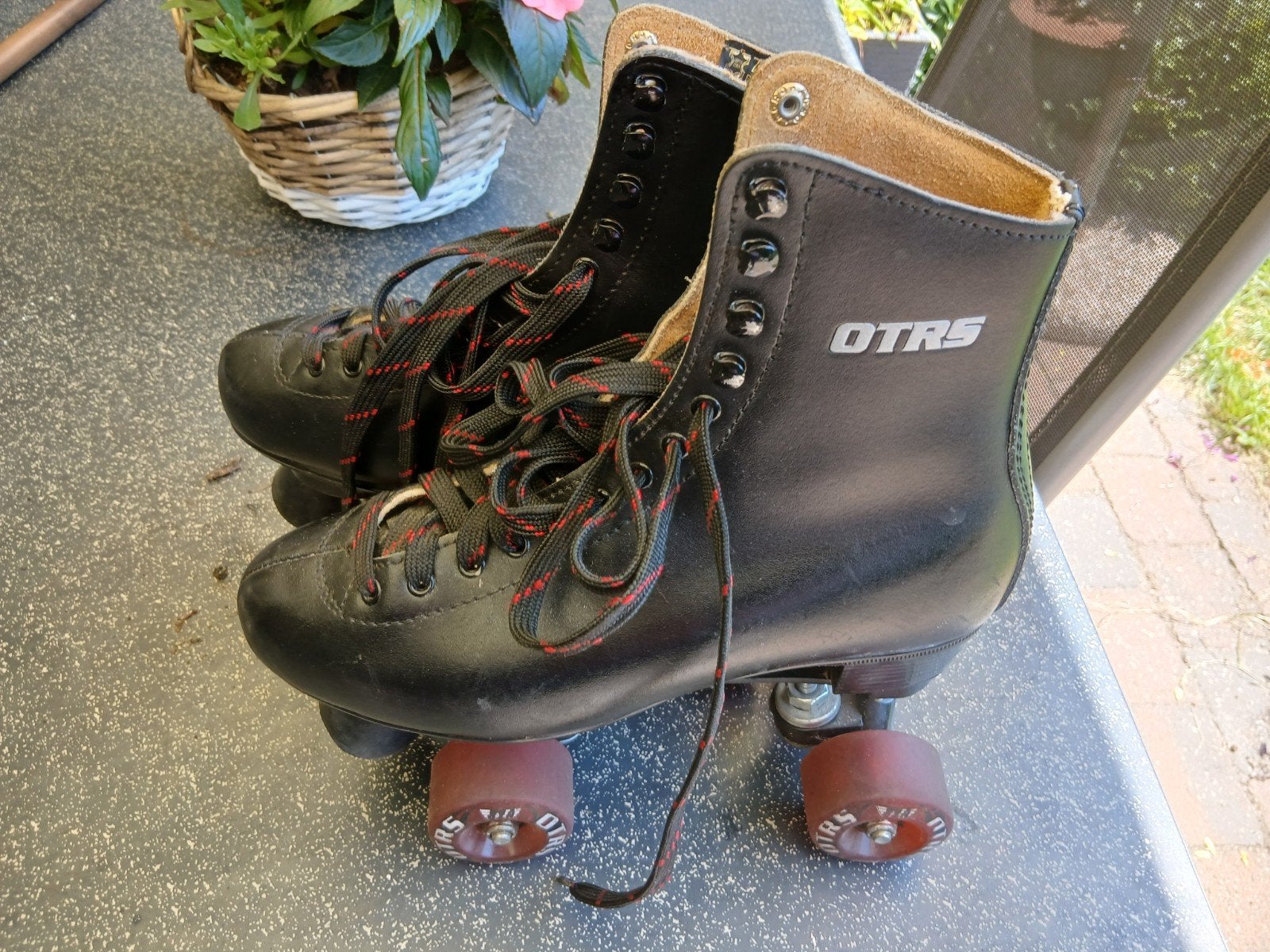 OTRS Leren Rolschaatsen Maat 40, Ophalen of Verzenden, Gebruikt, Dames