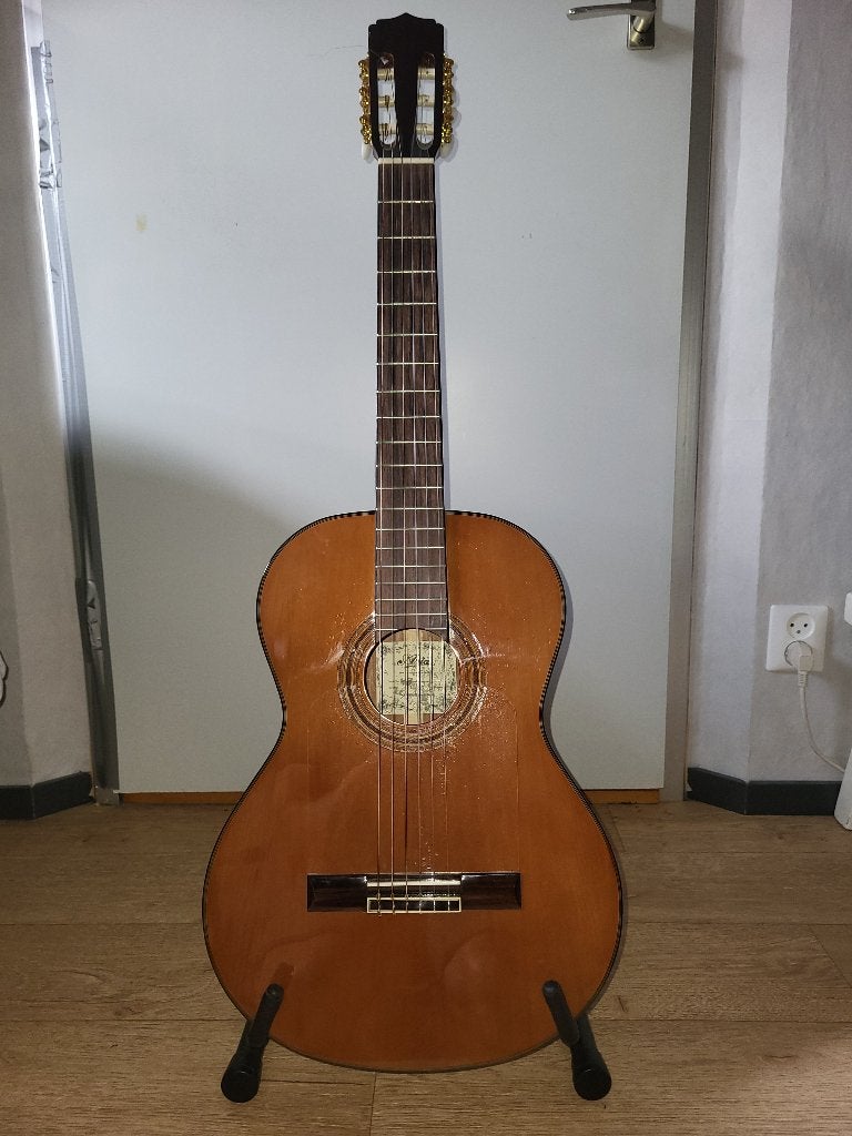 Klassieke / Spaanse gitaar (Aria A-20), Ophalen, Zo goed als nieuw, Klassieke of Spaanse gitaar
