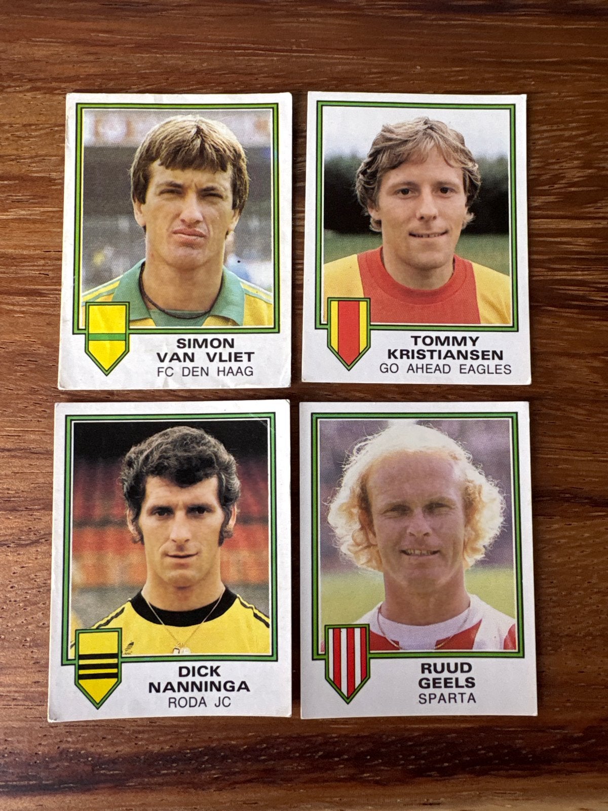 Panini Voetbal 1981 diversen, Ophalen of Verzenden, Gebruikt, Stickers en Plaatjes